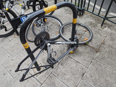 2 x Trek and 1 x Scott